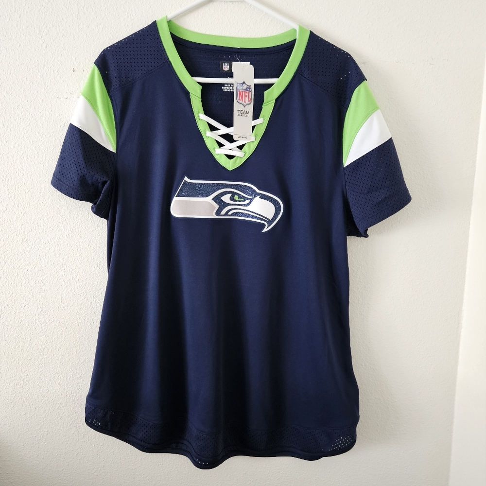 Womens Seahawks mesh shirt